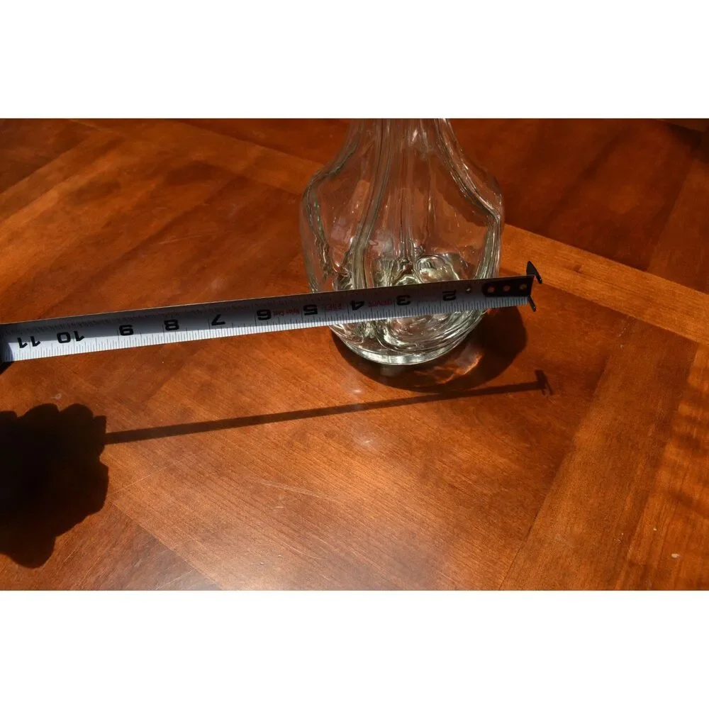 French Four Chamber Liqueur Decanter Made in France Quadrant Carafe No Stopper